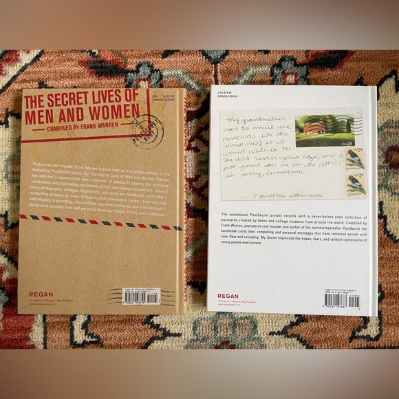 First Editions Post Secret Hard Cover books with stickers - Picture 2 of 7